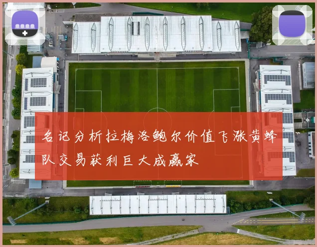 名记分析拉梅洛鲍尔价值飞涨黄蜂队交易获利巨大成赢家